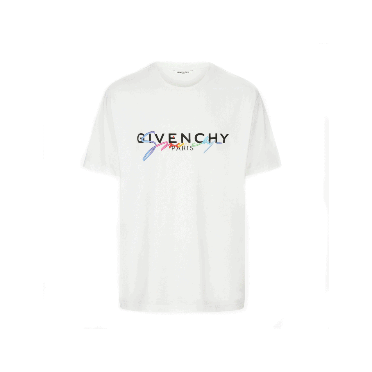Justitie Tram de wind is sterk GIVENCHY RAINBOW SIGNATURE COTTON T-SHIRT - GVC5 - RepGod.RU/ORG/IS -  Trusted Replica Products - ReplicaGods
