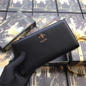 GUCCI ANIMALIER LEATHER ZIP AROUND WALLET - RepGod.RU/ORG/IS ...