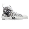 B23 HIGH-TOP SNEAKER WITH DIOR AND SHAWN BEE EMBROIDERY PATCH