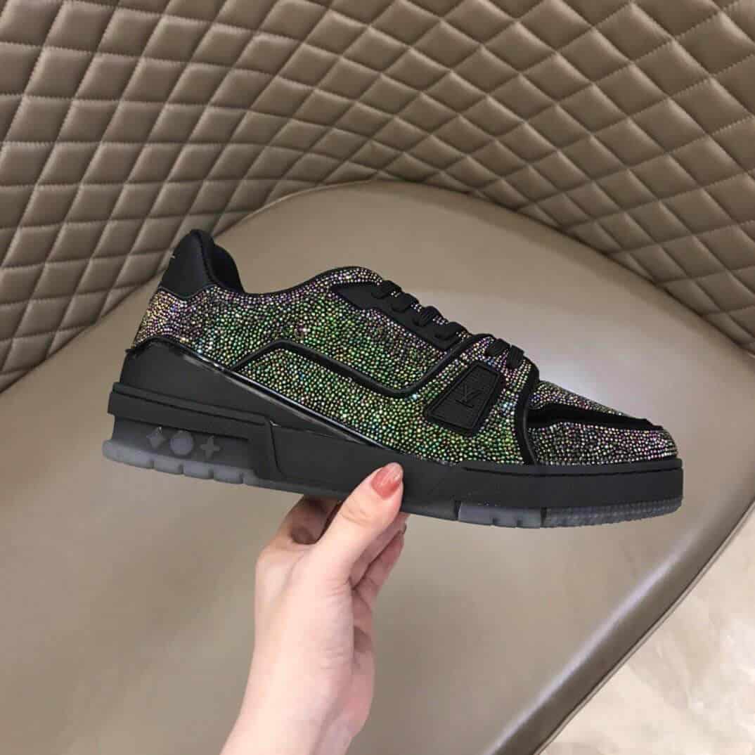 LV Strass Trainers