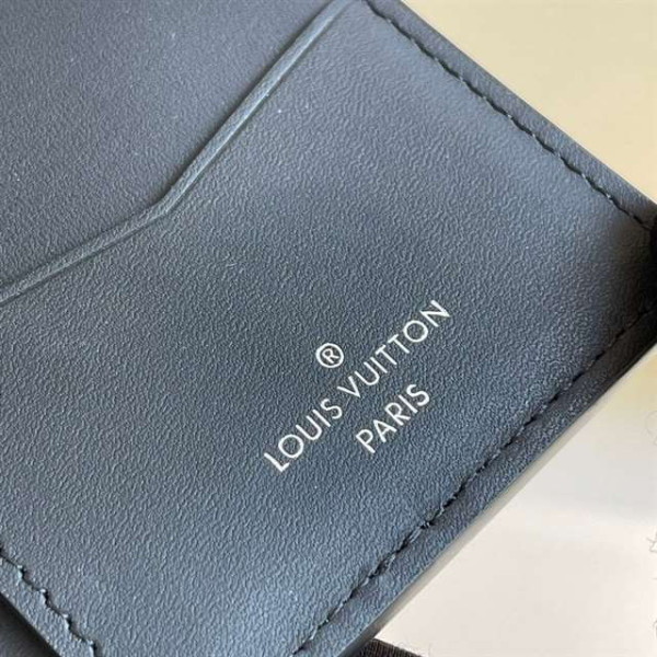 Louis Vuitton Pocket Organizer Taurillon Shadow Leather M80038 - RRG025
