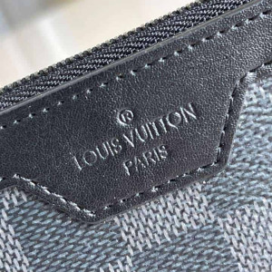 N60354 Louis Vuitton Utility Coin Holder Damier Graphite Coated Canvas - RRG054