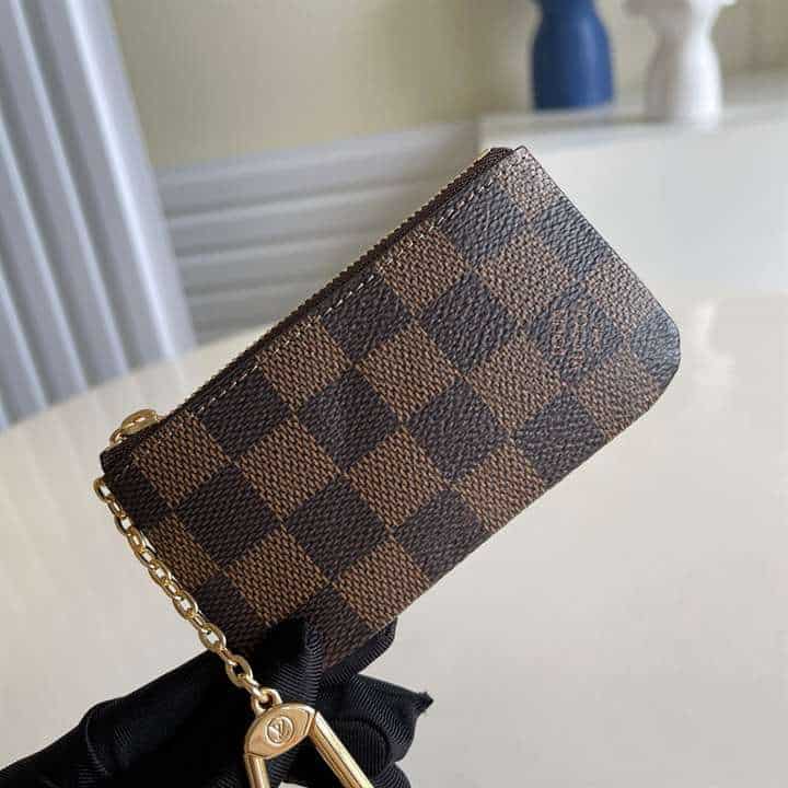 M62650 Louis Vuitton Key Pouch Damier Ebene Coated Canvas In Brown - RRG055  - REPGOD.ORG/IS - Trusted Replica Products - ReplicaGods - REPGODS.ORG