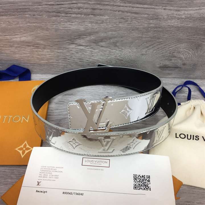 Shop Louis Vuitton MONOGRAM Lv Initials Lv Mirror Mirror 40Mm Reversible  Belt (MP303V, MP303V) by SkyNS