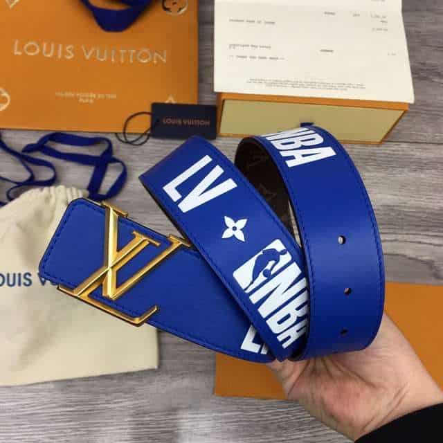 Louis Vuitton x NBA LV 3 Steps 40MM Reversible Belt Monogram in
