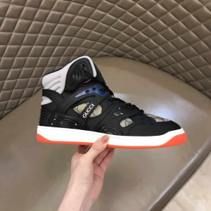 Gucci Basket black high-top sneakers – GC161