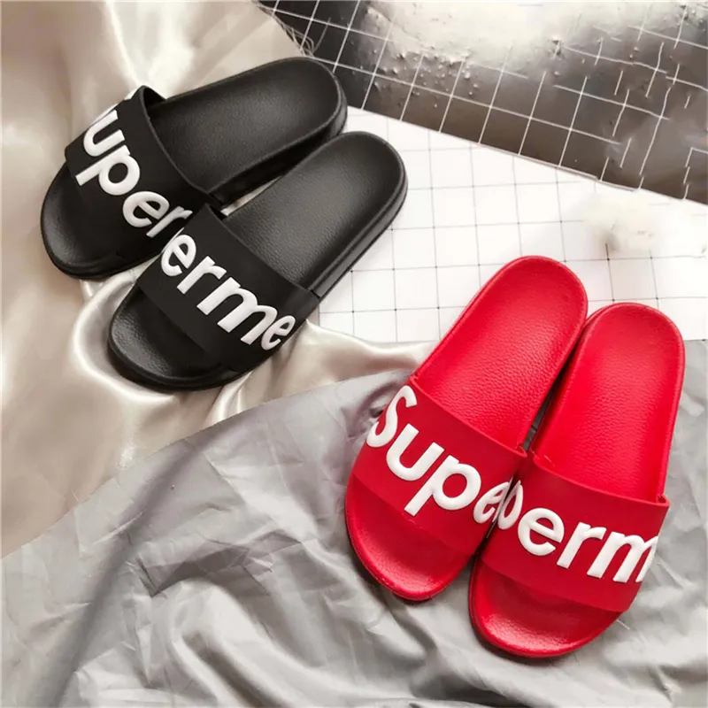 Red Supreme Flip Flop