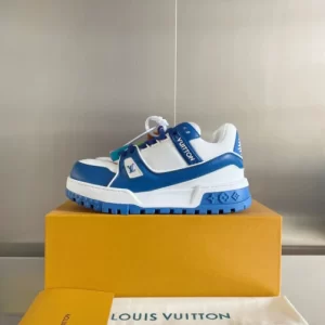 LOUIS VUITTON LV TRAINER MAXI SNEAKERS IN BLUE– LSVT336