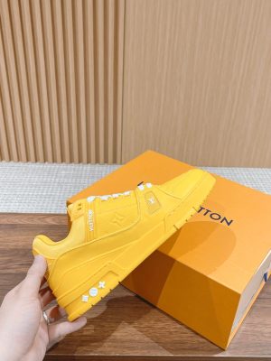 LOUIS VUITTON TRAINER SNEAKERS IN YELLOW - LSVT338